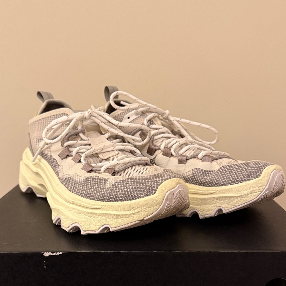 Sorel Men's Sneakers in Gray and Light Lime